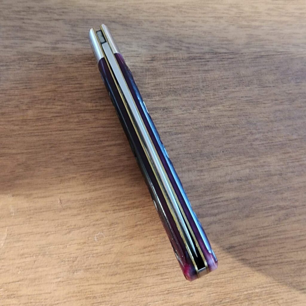 Great Eastern Cutlery #745120 Black Plumb Jigged Bone knife for sale