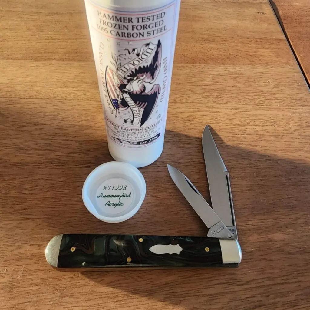 Great Eastern Cutlery #871223 Hummingbird Acrylic knife for sale