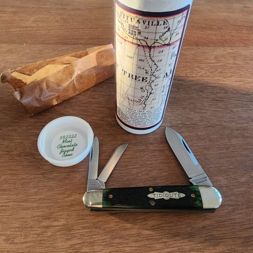 Great Eastern Cutlery #592322 Mint Chocolate Jigged Bone – gallery image 4