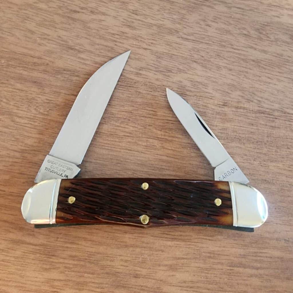 Great Eastern Cutlery #340223 Antique Autumn Jigged Bone 132 – gallery image 2
