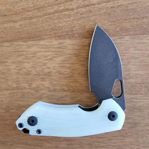 GiantMouse Vox/Anso Riv MagnaCut Liner Lock Knife JADE RIV-LL-JADE-G10 - Image 3