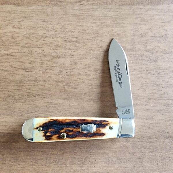 Schatt & Morgan Stag 69 Pattern in 1095 Carbon Steel – gallery image 1