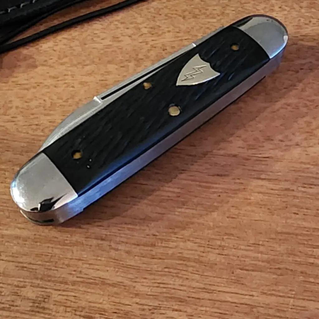 Great Eastern Cutlery #352322 Black Tex Del Johnny OTS knife for sale