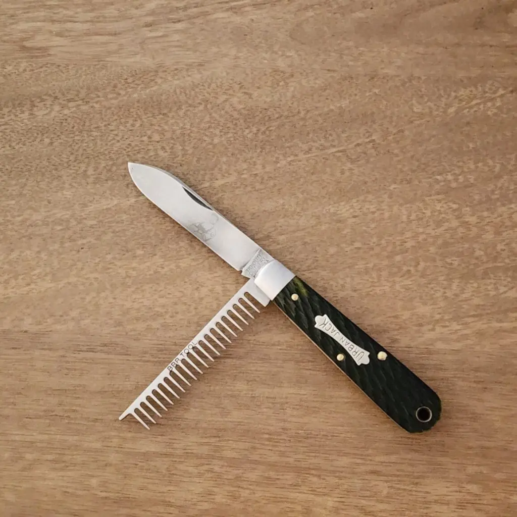 Great Eastern Cutlery #152221 Spring Green Bone knife for sale