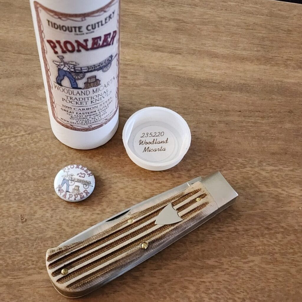 Great Eastern Cutlery #235220 Woodland Micarta – gallery image 2