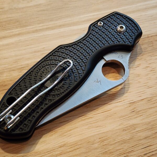 Spyderco USA Black C223PBK Para 3 Frn - Image 3