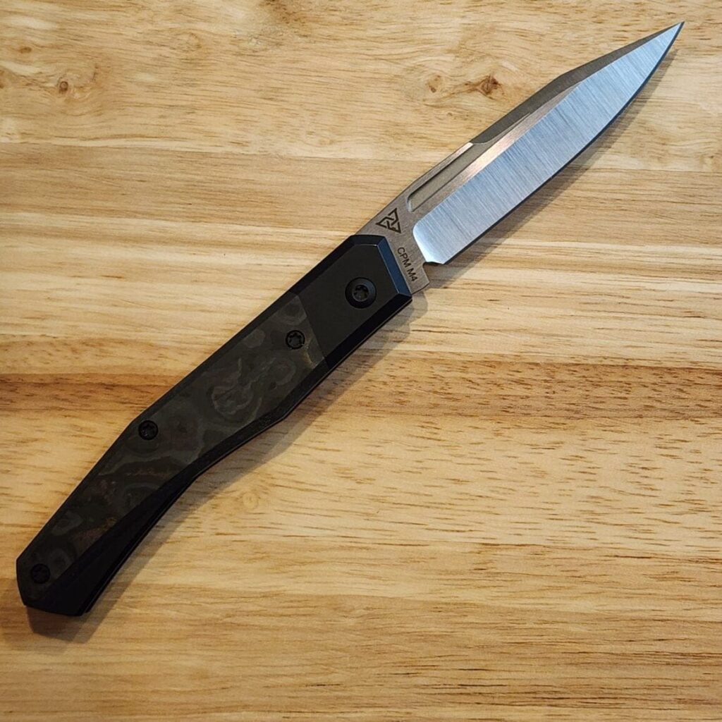 Suprlativ Infidel in Titanium/Black PVD/Black Camo Fat Carbon and M4 Belt Satin – gallery image 5