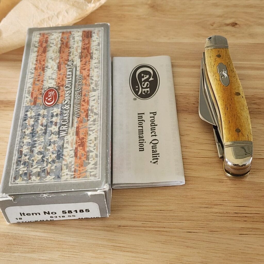 Case USA 2015 Antique Smooth Bone Stockman 6318 SS – gallery image 2