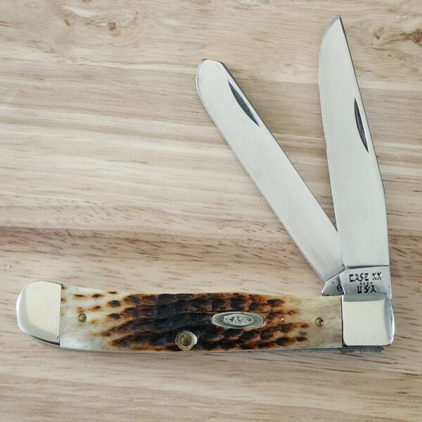 Case USA 1986 Large Jigged Bone Trapper 6254 no box