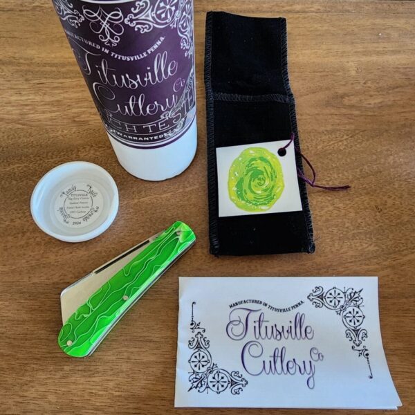 Titusville Big Easy Cotton Sampler 1095 Carbon W/ Long Pull 2024 Portal Fluid Acrylic Shadow Pattern