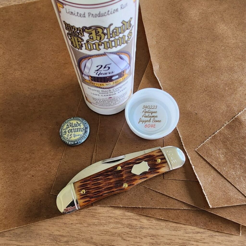 Great Eastern Cutlery #340223 Antique Autumn Jigged Bone 604E – gallery image 2