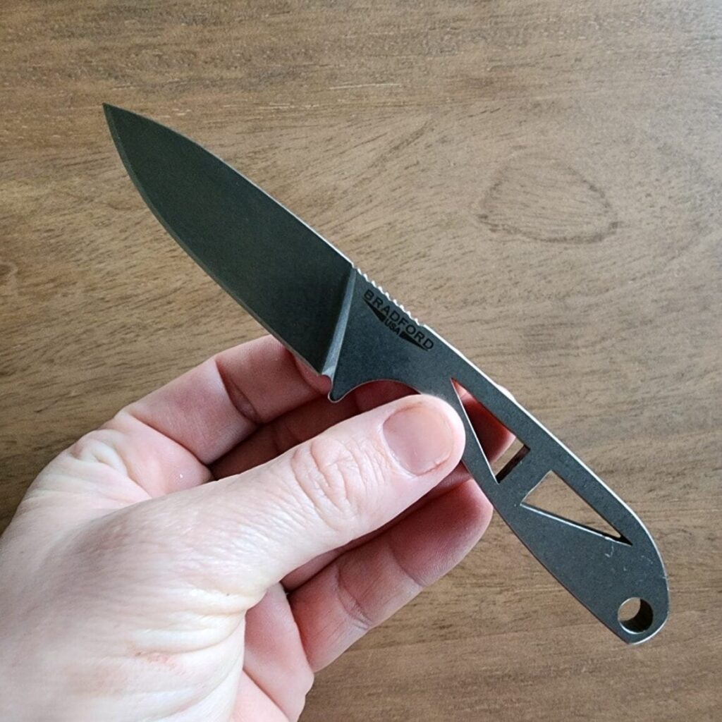 Bradford Knives G Necker (Elmax) w/ Armatus Carry Solutions sheath upgrade – gallery image 2