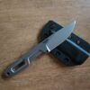 Extrema Ratio Stonewashed Satre N690Co Steel, kydex sheath, paracord lanyard for neck carry knife for sale