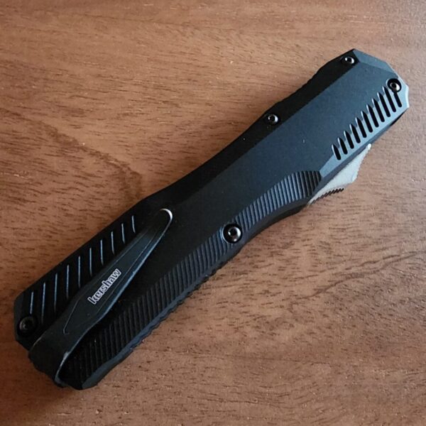 Kershaw Livewire 9000 DISKIN 20Cv/Ti  SN0242 (from first drop) pocket wear on clip, never used to cut - Image 2