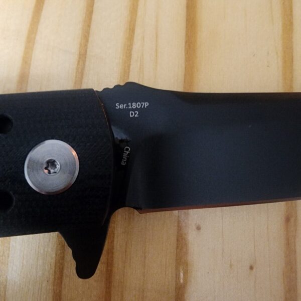 Artisan Virginia 1807P D2 Black G-10 Handle - Image 5