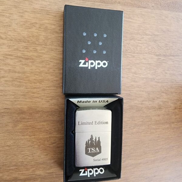 Zippo Lighter TSA Knives Exclusive Serial #005 – gallery image 1