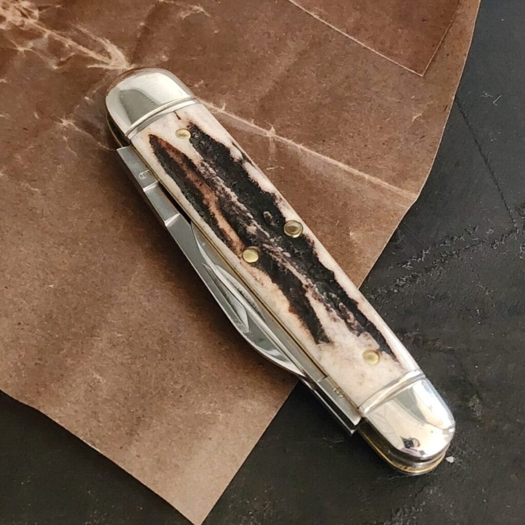 Great Eastern Cutlery #592322 Sambar Stag knife for sale