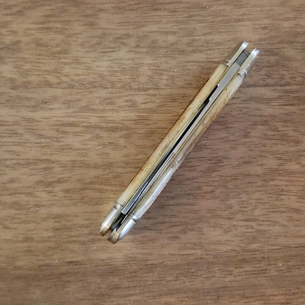 Great Eastern Cutlery #681221 Cowhide Jigged Bone knife for sale