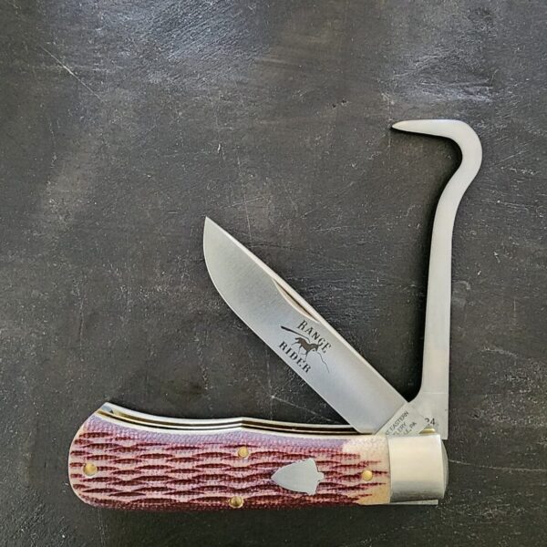 Great Eastern Cutlery #725224 HP Stained Muslin Micarta PROTOTYPE – gallery image 1