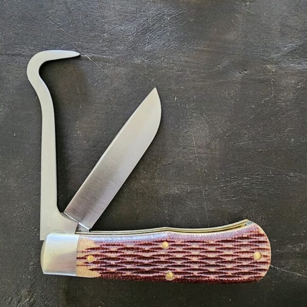 Great Eastern Cutlery #725224 HP HP Stained Muslin Micarta - Image 3