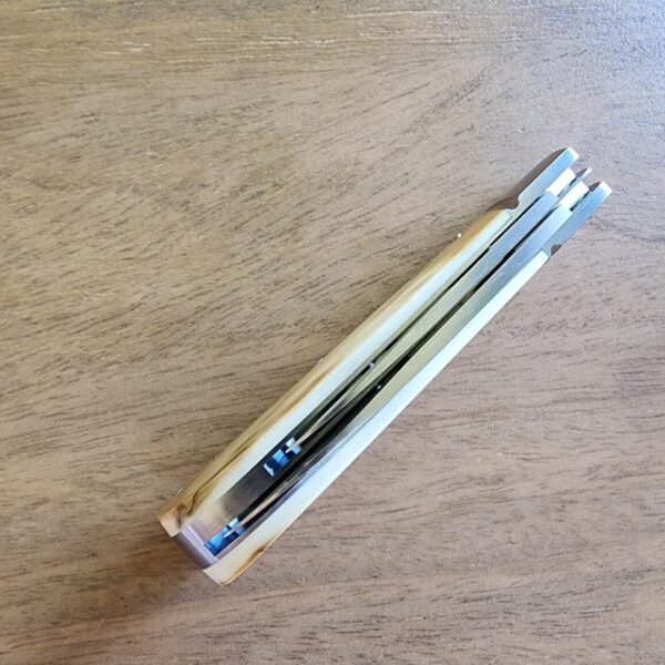 Waterville Cutlery USA, Sway Back Jack Hand Crafted Custom By Mike Zscherny in Mammoth - Image 3