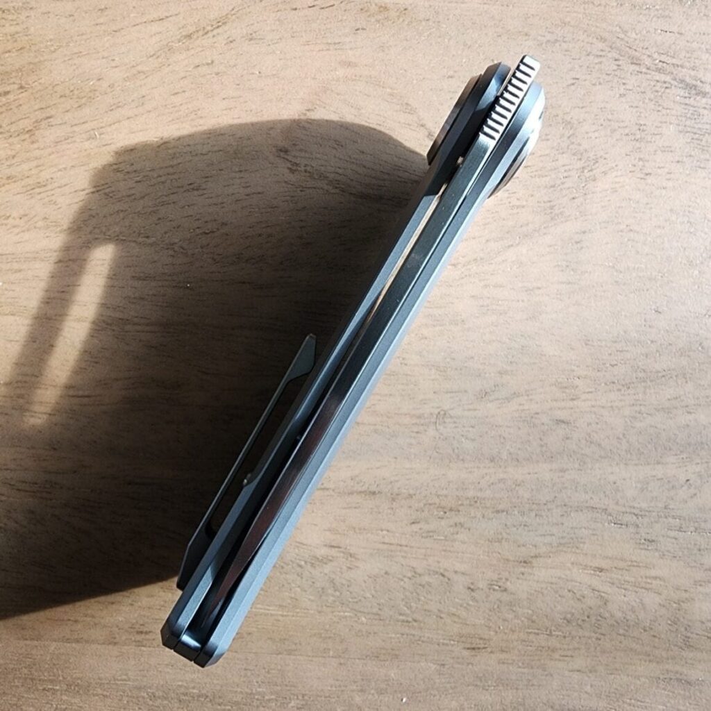 Aurora Knife and Tool, New for 2024 Truffles in S35VN + Gray Titanium (As Seen on Blade Show Video) – gallery image 2