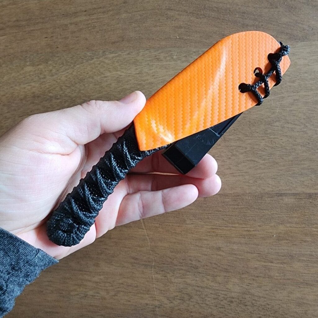 Revenant Corps Starter Set of 3, New for 2024, Two G10 Awls and one Great Tailed Grackle with Sheath. Box openers/multi use tools with Stingray Accents. (As Seen on Blade Show Video) – gallery image 7