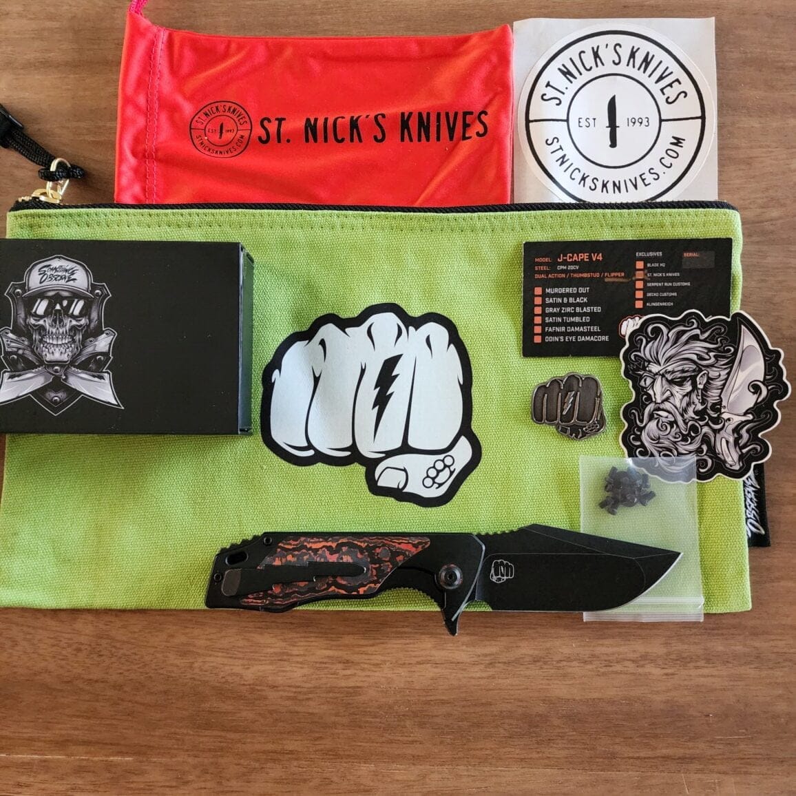 Something Obscene J-Cape V4 - St. Nick's Knives Exclusive - CPM