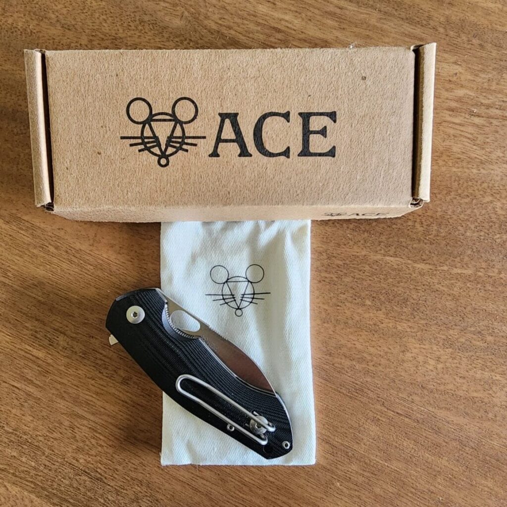 Giant Mouse Biblio in Black G10 Discounted "Rescue Mouse" – gallery image 2