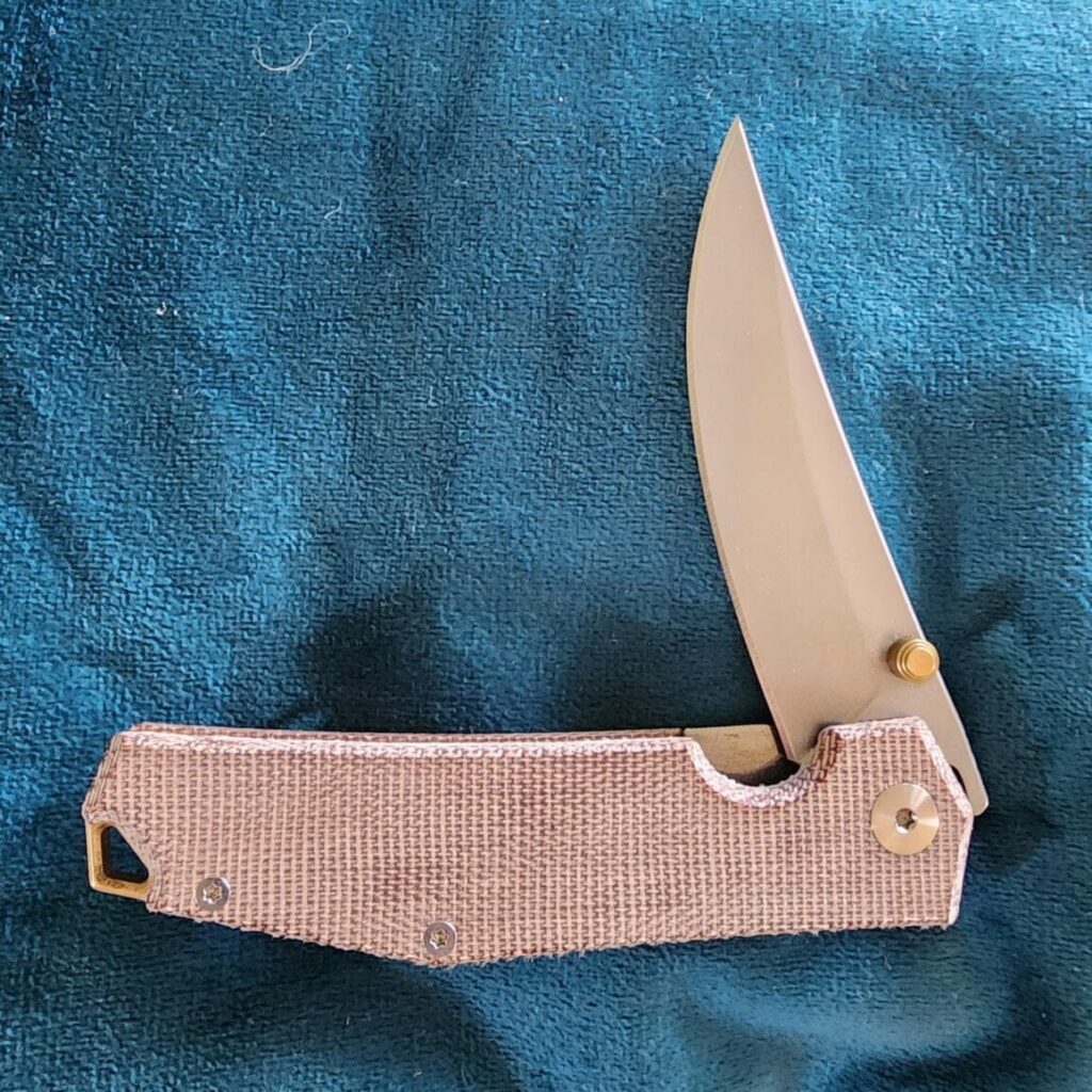 Giant Mouse ACE Clyde in Natural Canvas and Brass Discounted "Rescue Mouse" – gallery image 2