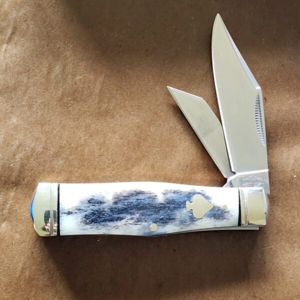 Rough Ryder Black Appaloosa Bone "Spades" RR2485 – gallery image 1