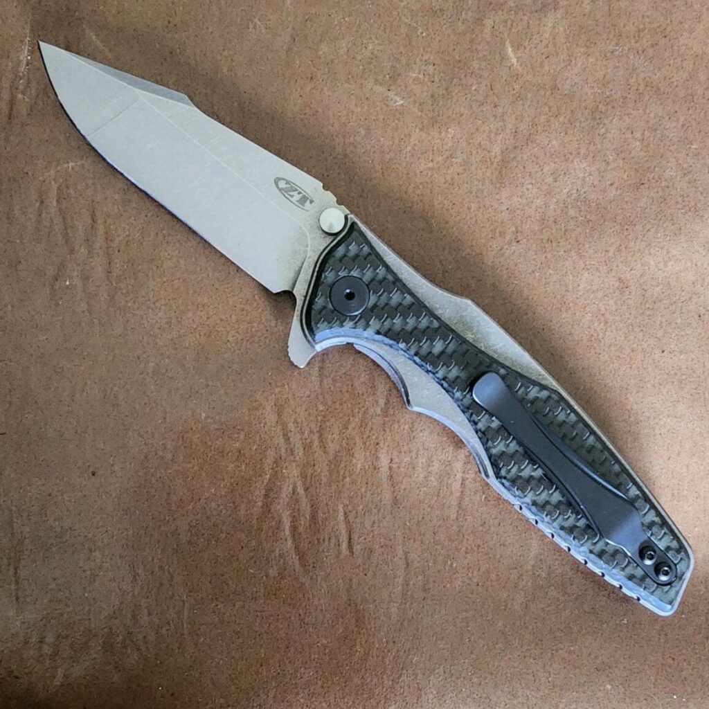 Chris Reeve Pacific Fixed Blade in CPM S35VN and Black Canvas Micarta Created August 27, 2019 – gallery image 8