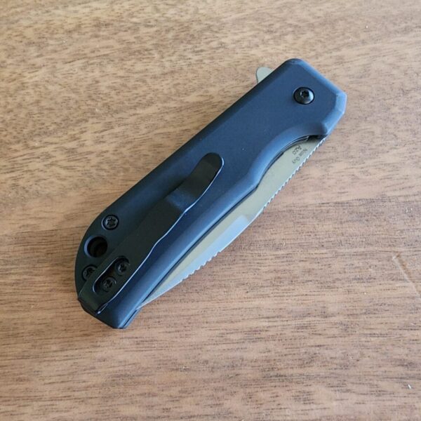 Kizer Nice Guy By Azo featuring a Nitro V Satin Blade and Aluminium Handle V3011A2 - Image 4