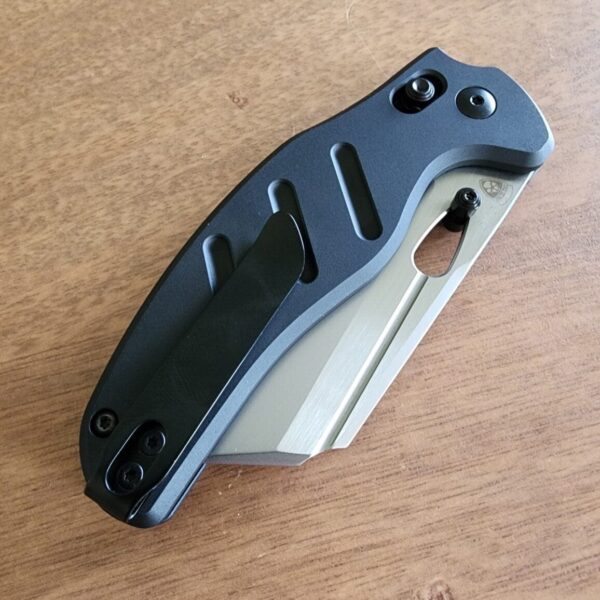 Kizer C10C By Sheepdog Knives in 154 CM and Black Aluminum. Model V4488AC2 - Image 4