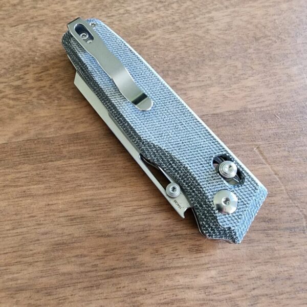 Kizer Task By Nick Consoli with 154 CM Blade, Black Micarta and Clutch Lock. Model V3641C1 - Image 4