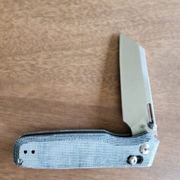 Kizer Task By Nick Consoli with 154 CM Blade, Black Micarta and Clutch Lock. Model V3641C1