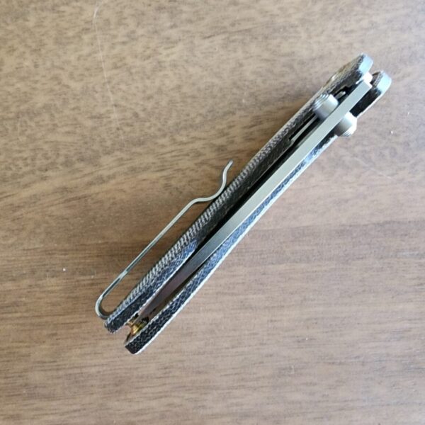 CJRB Blade HQ Exclusive Feldspar J1912MS-ODG OD Green Micarta - Image 3