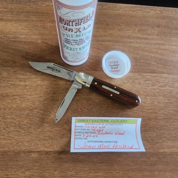 Great Eastern Cutlery #781224 Cocobolo Wood PROTOTYPE – gallery image 1