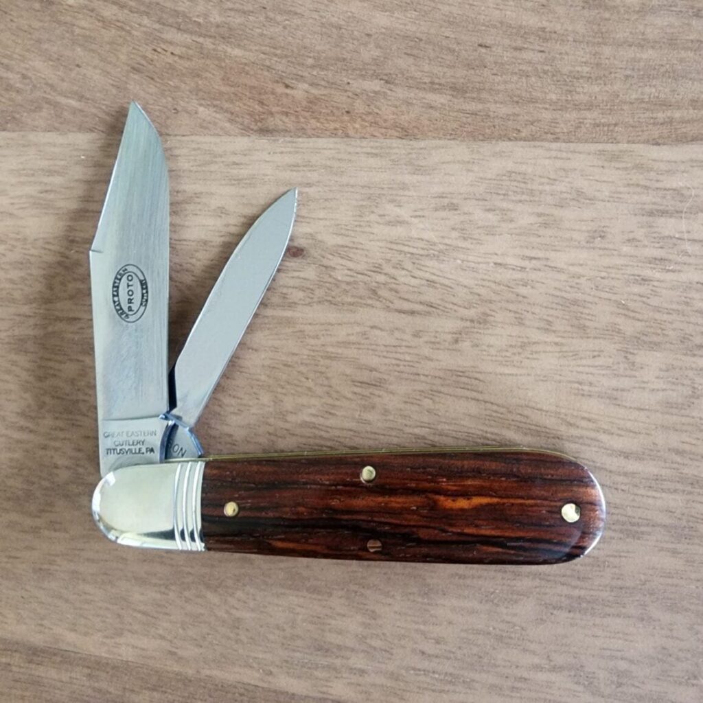Great Eastern Cutlery #781224 Cocobolo Wood PROTOTYPE – gallery image 2