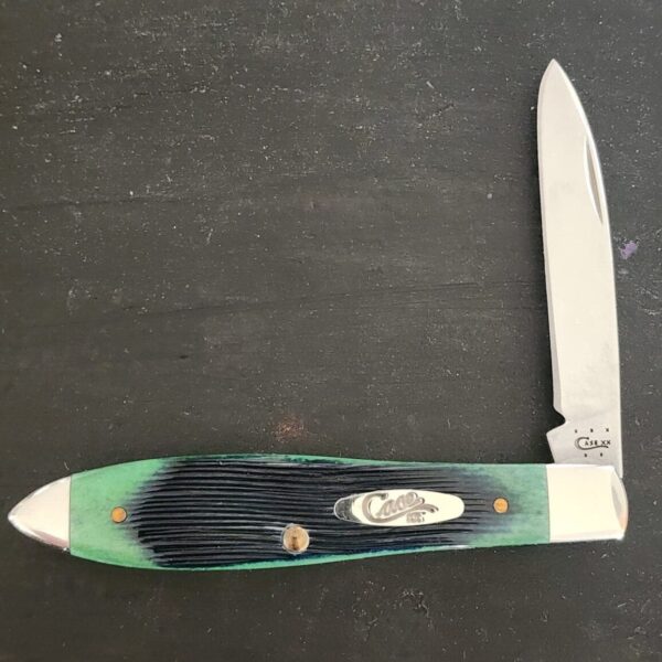 Case XX USA TB61028 SS Hunter Green Teardrop Jack – gallery image 1