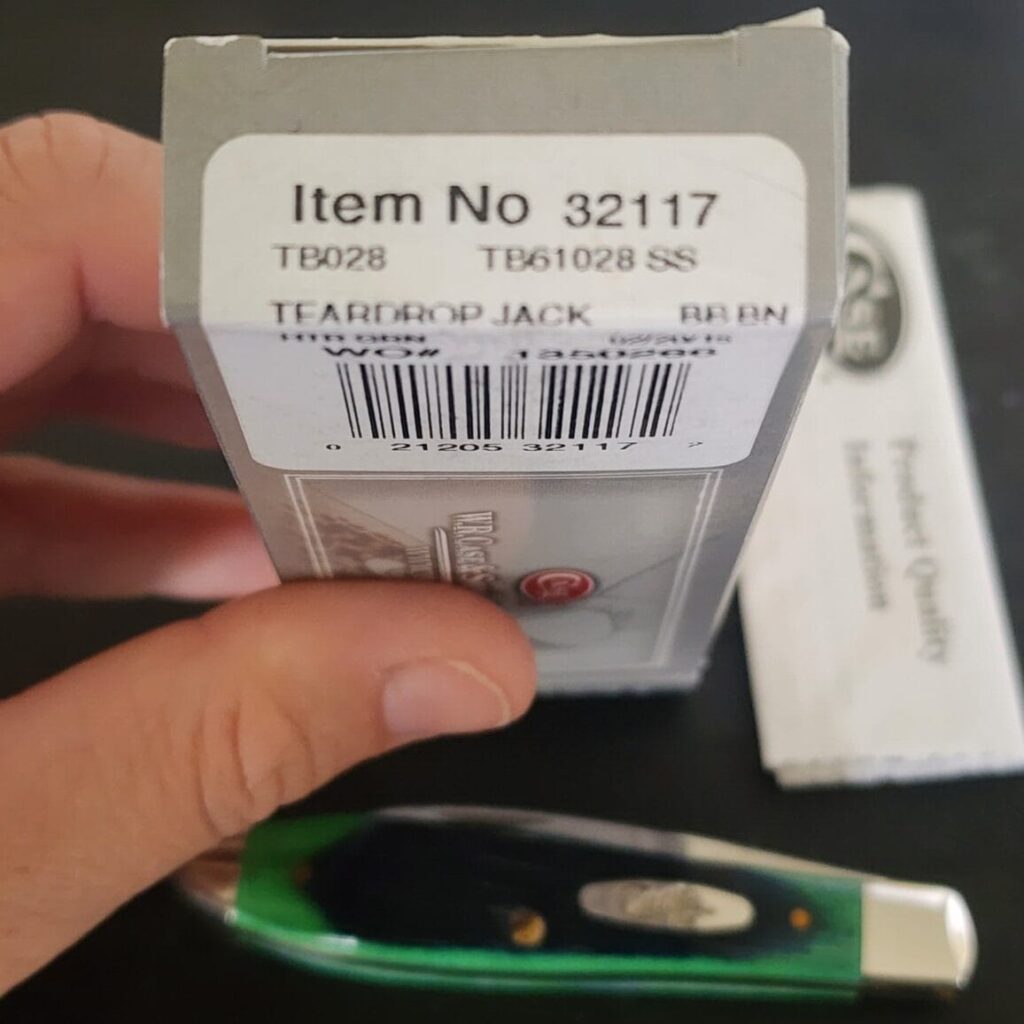 Case XX USA TB61028 SS Hunter Green Teardrop Jack – gallery image 5