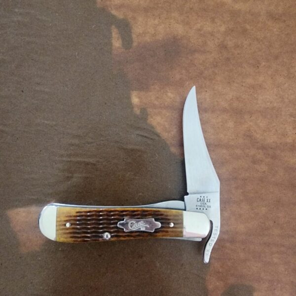 Case XX USA 61953 L SS Antique Rogers Corn cob Jig Russ lock – gallery image 1