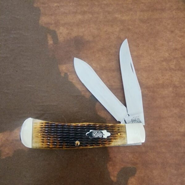 Case XX USA TB62546 SS Bose Antique Rogers Corn cob Jig Bone Trapper – gallery image 1