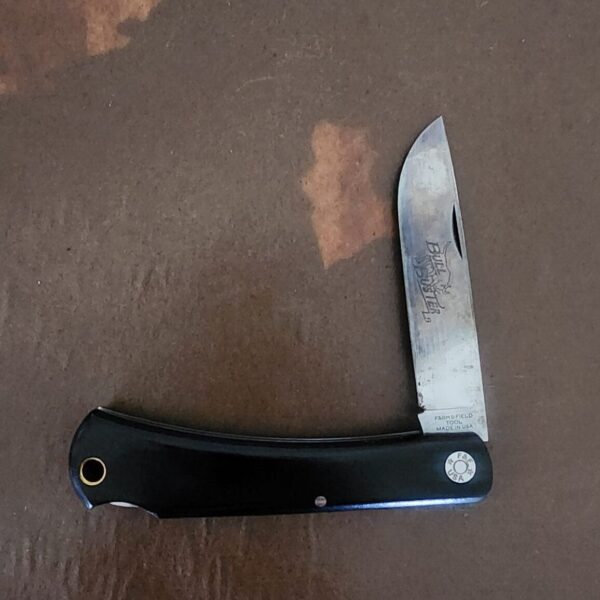Great Eastern Cutlery #215124 LB Black Linen Micarta USED – gallery image 1