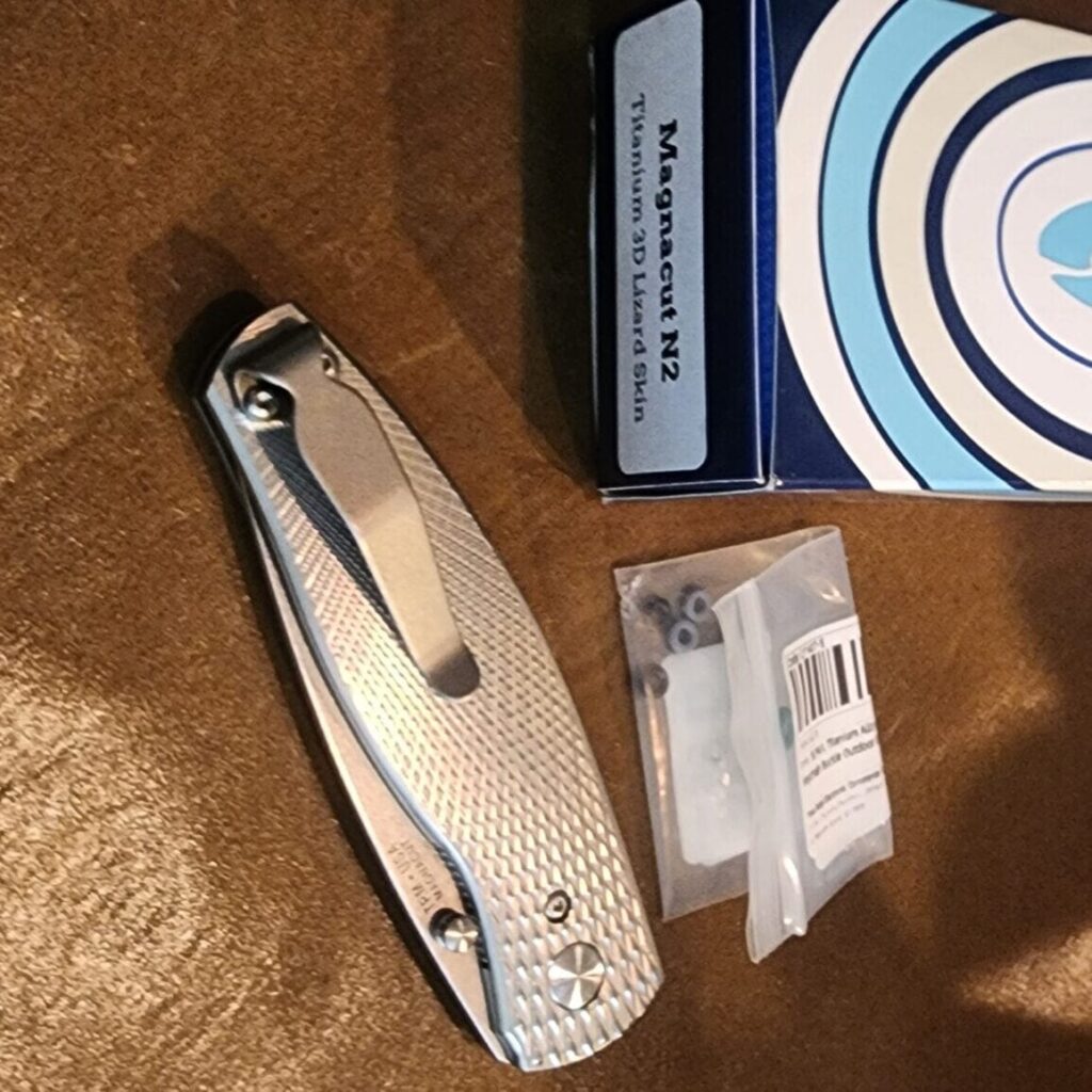 Three Rivers MFG Magnacut N2 Titanium 3D Lizard Skin – gallery image 2