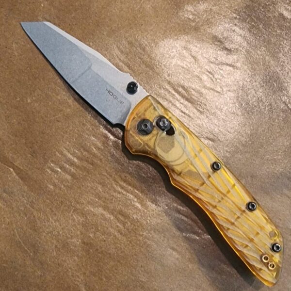 Hogue Knives Deka MagnaCut Clip Point Knife Ultem by Elishewitz (gently used) - Image 6