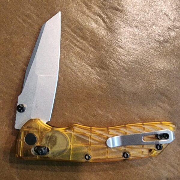 Hogue Knives Deka MagnaCut Clip Point Knife Ultem by Elishewitz (gently used) - Image 7