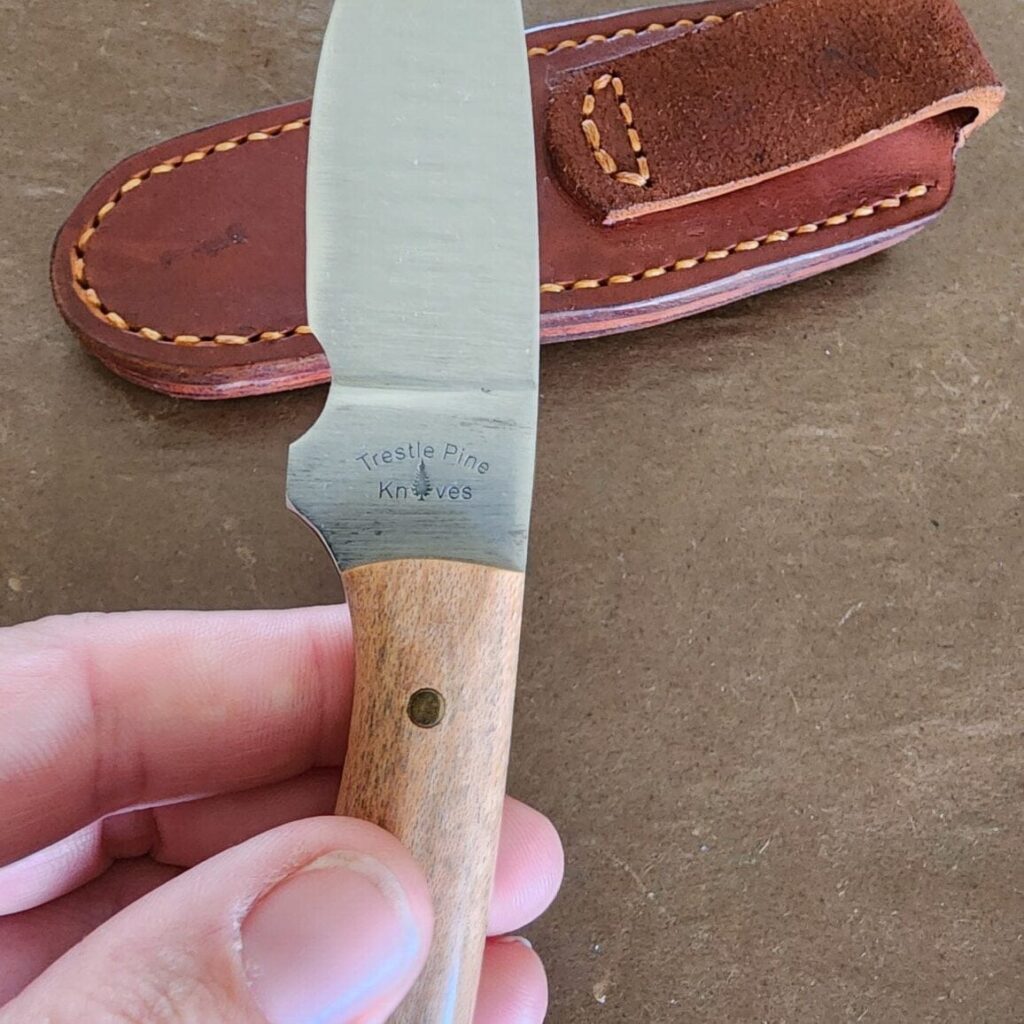 Trestle Pines Knives Old Growth Maple "Buddy" By Hess and Great Eastern Cutlery – gallery image 3