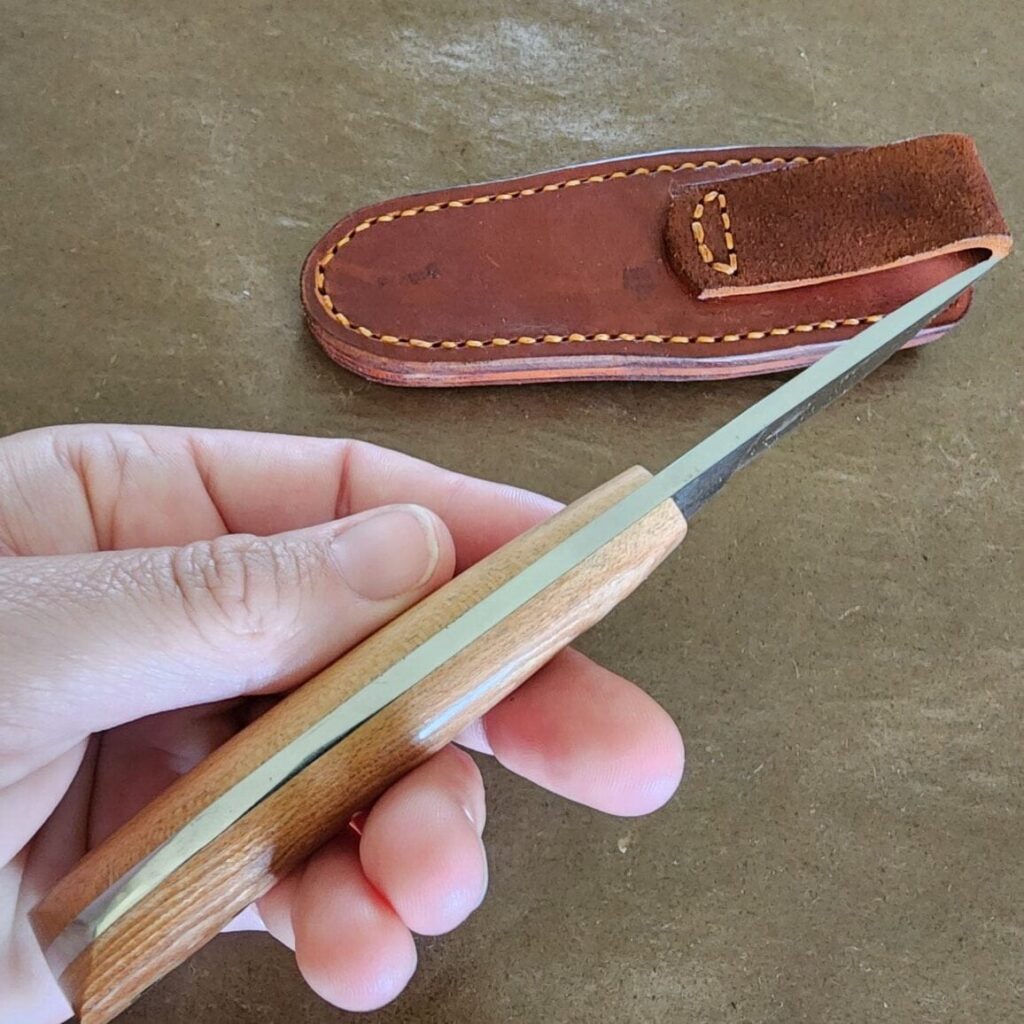 Trestle Pines Knives Old Growth Maple "Buddy" By Hess and Great Eastern Cutlery – gallery image 2