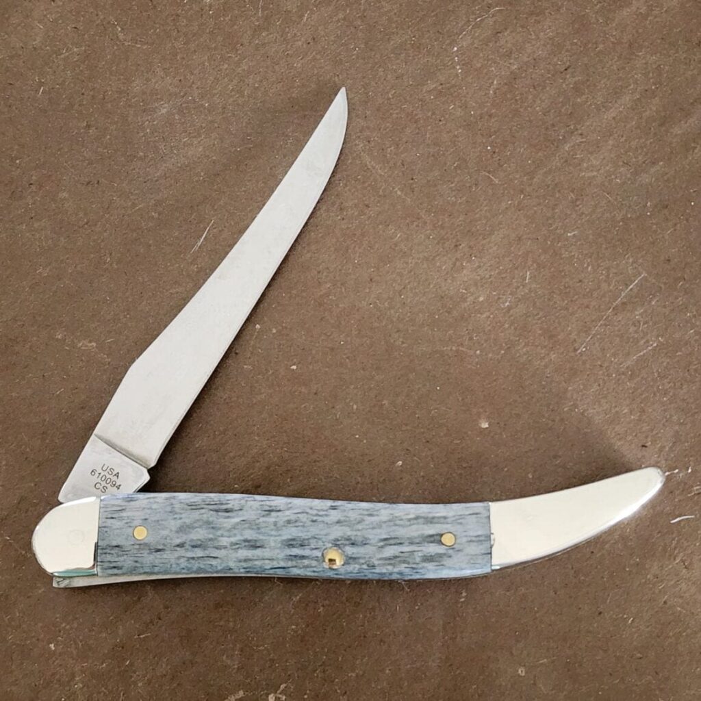 Case XX USA Pocket Worn Gray Bone Medium Texas Toothpick 61048 CS – gallery image 2
